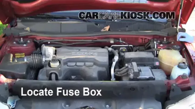 2006 Pontiac Torrent 3.4L V6 Fusible (moteur) Remplacement